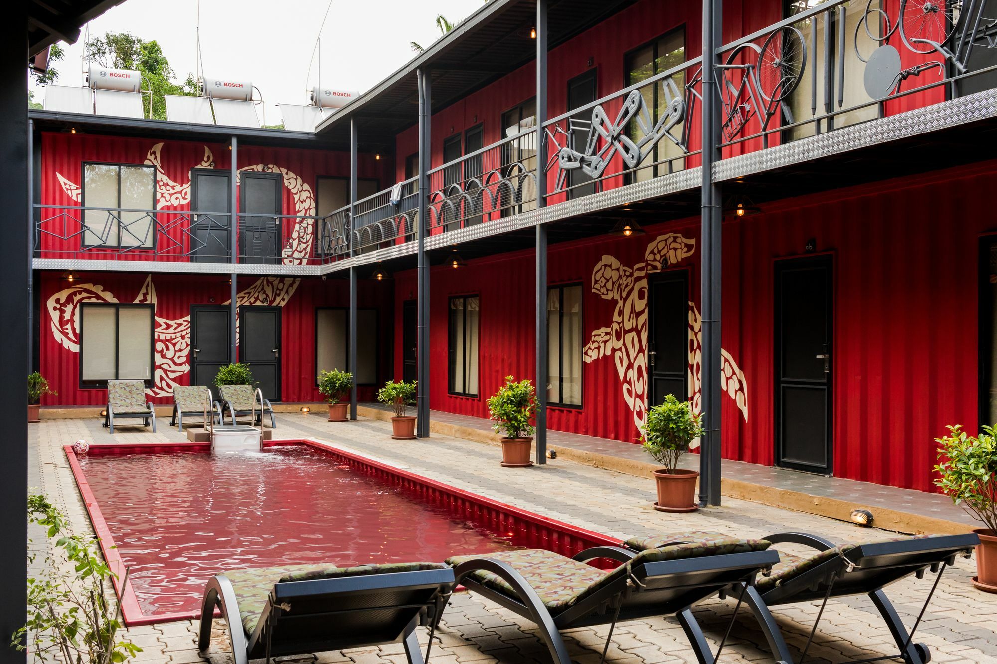 Beach Box Hotel Baga Gosavvy Collection Bagian luar foto